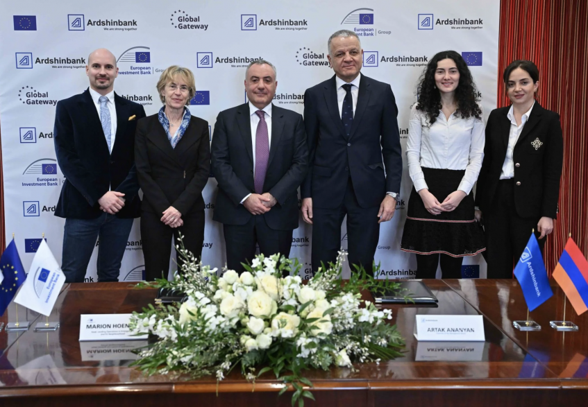 Armenia: EIB Global and Ardshinbank launch €100 million partnership to boost business growth and job creation